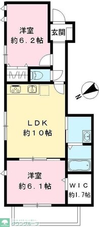 コンフォート世田谷の物件間取画像